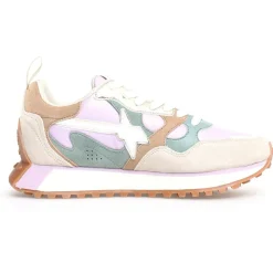 Sneakers en Cuir Loop beiges-W6YZ New