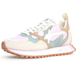 Sneakers en Cuir Loop beiges-W6YZ New