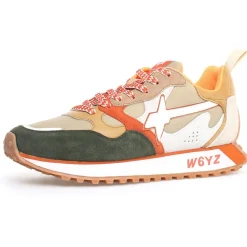 Homme W6YZ Baskets^Sneakers en Cuir Loop beiges