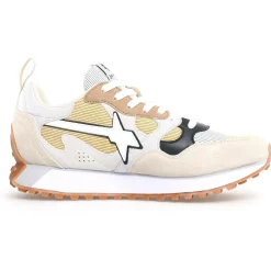 Sneakers en Cuir Loop beiges-W6YZ New