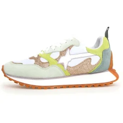 Femme W6YZ Baskets^Sneakers en Cuir Loop blanches