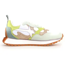 Femme W6YZ Baskets^Sneakers en Cuir Loop blanches