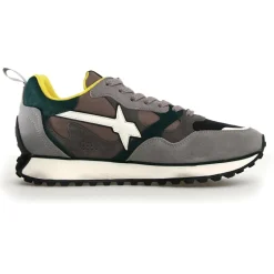 Homme W6YZ Baskets^Sneakers en Cuir Loop grises
