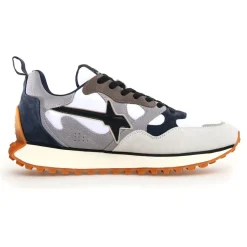 Homme W6YZ Baskets^Sneakers en Cuir Loop grises