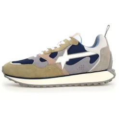 Homme W6YZ Baskets^Sneakers en Cuir Loop kaki