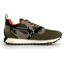 Homme W6YZ Baskets^Sneakers en Cuir Loop noires