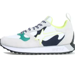 Sneakers en Cuir Loop vertes-W6YZ New