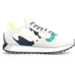 Sneakers en Cuir Loop vertes-W6YZ New