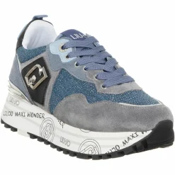 Femme Liu-Jo Baskets^Sneakers en Cuir Mahaut jean
