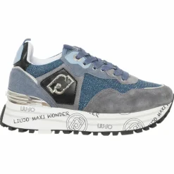 Femme Liu-Jo Baskets^Sneakers en Cuir Mahaut jean