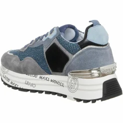 Femme Liu-Jo Baskets^Sneakers en Cuir Mahaut jean