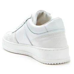 Sneakers en Cuir Meli blanches-British Passport Clearance
