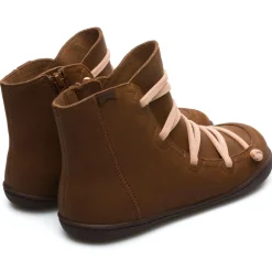 Femme Camper Baskets^Sneakers en Cuir Peu marron