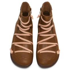 Femme Camper Baskets^Sneakers en Cuir Peu marron