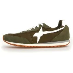 Sneakers en Cuir Samoa kaki-W6YZ Clearance