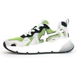 Sneakers en Cuir Sarah grises-W6YZ Outlet