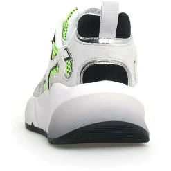 Sneakers en Cuir Sarah grises-W6YZ Outlet