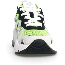 Sneakers en Cuir Sarah grises-W6YZ Outlet