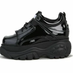 Sneakers en Cuir Verni noires-Buffalo New