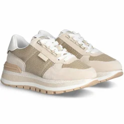 Femme Liu-Jo Baskets^Sneakers en Cuir Victoire beiges