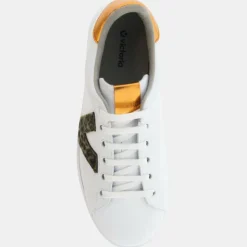 Sneakers en Cuir WW blanc/doré-Victoria Clearance