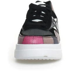 Sneakers en Cuir Xenia noires-W6YZ