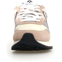 Sneakers en Cuir Yak beiges-W6YZ