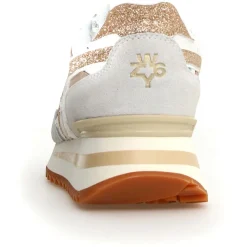 Femme W6YZ Baskets^Sneakers en Cuir Yak beiges
