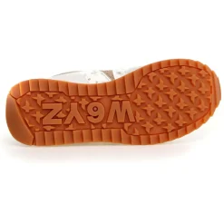 Femme W6YZ Baskets^Sneakers en Cuir Yak beiges