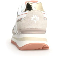 Femme W6YZ Baskets^Sneakers en Cuir Yak beiges