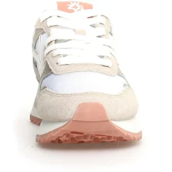 Femme W6YZ Baskets^Sneakers en Cuir Yak beiges
