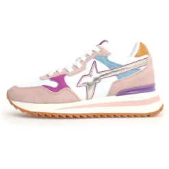 Femme W6YZ Baskets^Sneakers en Cuir Yak blanches