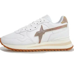 Femme W6YZ Baskets^Sneakers en Cuir Yak blanches