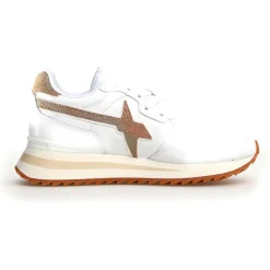 Femme W6YZ Baskets^Sneakers en Cuir Yak blanches