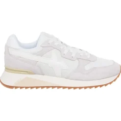 Sneakers en Cuir Yak blanches-W6YZ Best