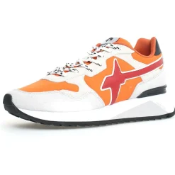 Homme W6YZ Baskets^Sneakers en Cuir Yak grises