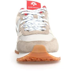 Sneakers en Cuir Yak grises-W6YZ Sale