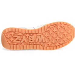 Sneakers en Cuir Yak grises-W6YZ Sale