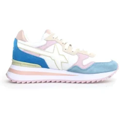 Femme W6YZ Baskets^Sneakers en Cuir Yak grises