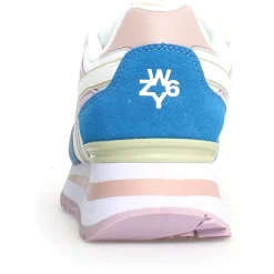 Femme W6YZ Baskets^Sneakers en Cuir Yak grises