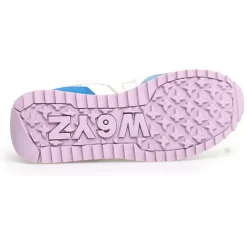 Femme W6YZ Baskets^Sneakers en Cuir Yak grises