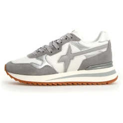 Sneakers en Cuir Yak grises-W6YZ Online