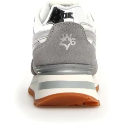 Sneakers en Cuir Yak grises-W6YZ Online