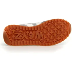 Sneakers en Cuir Yak grises-W6YZ Online