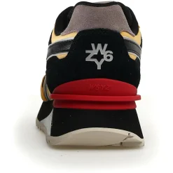 Homme W6YZ Baskets^Sneakers en Cuir Yak noires