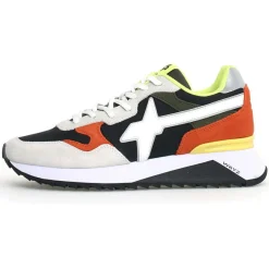 Homme W6YZ Baskets^Sneakers en Cuir Yak noires