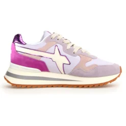 Femme W6YZ Baskets^Sneakers en Cuir Yak roses