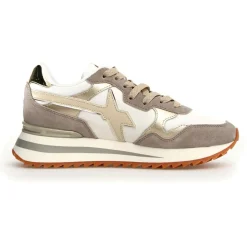Femme W6YZ Baskets^Sneakers en Cuir Yak taupe