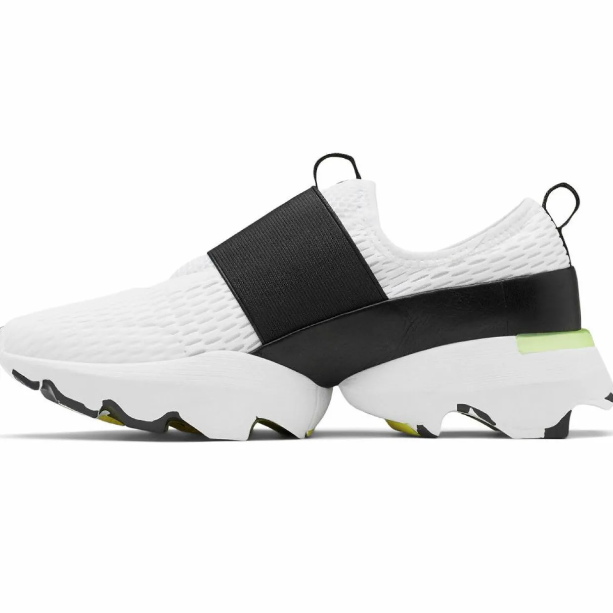 Femme Sorel Baskets^Sneakers en Maille & Cuir Kinetic™ Impact blanches