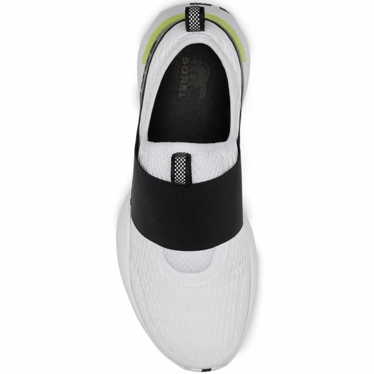 Femme Sorel Baskets^Sneakers en Maille & Cuir Kinetic™ Impact blanches